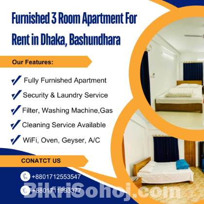 Luxurious 3-Bedroom Apartment for Long-Term Rent